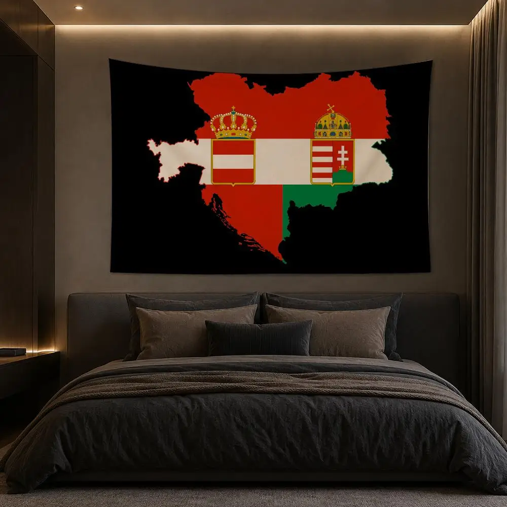 A-Austro Hungarian Empire Tapestry Bedroom Living Room Bar Party House Home Dorm Interior Wall Decor Background Banner