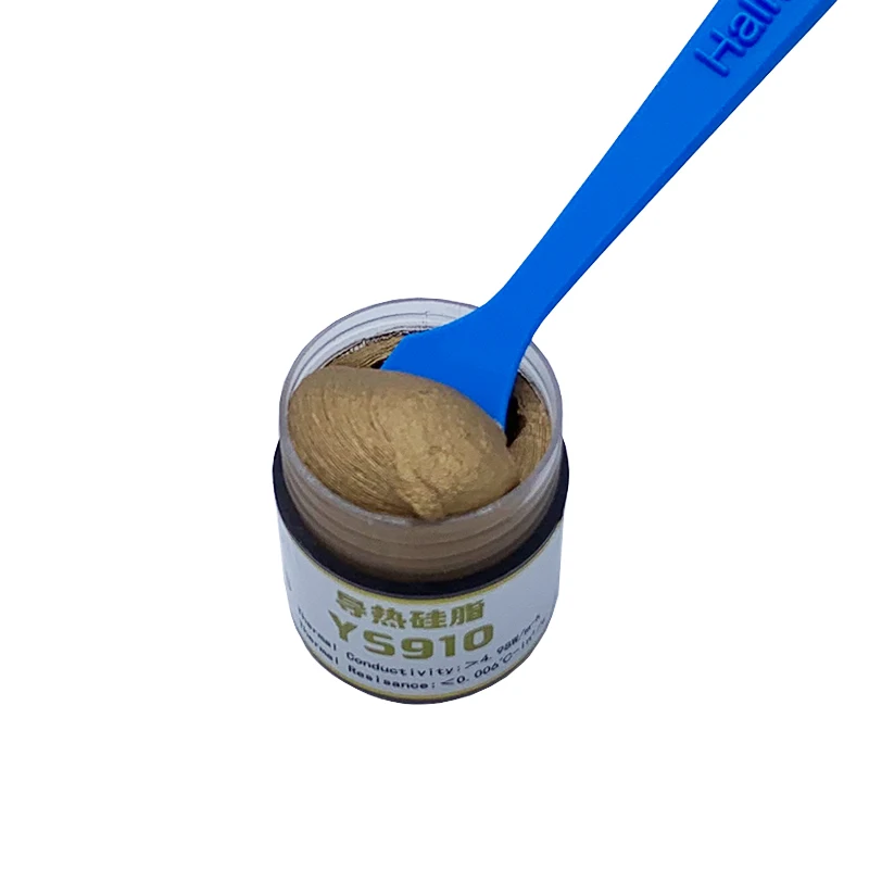 Pasta térmica condutora de graxa de silicone para desktop pc cpu dissipação de calor placa gráfica de silicone lâmpada led dissip de calor