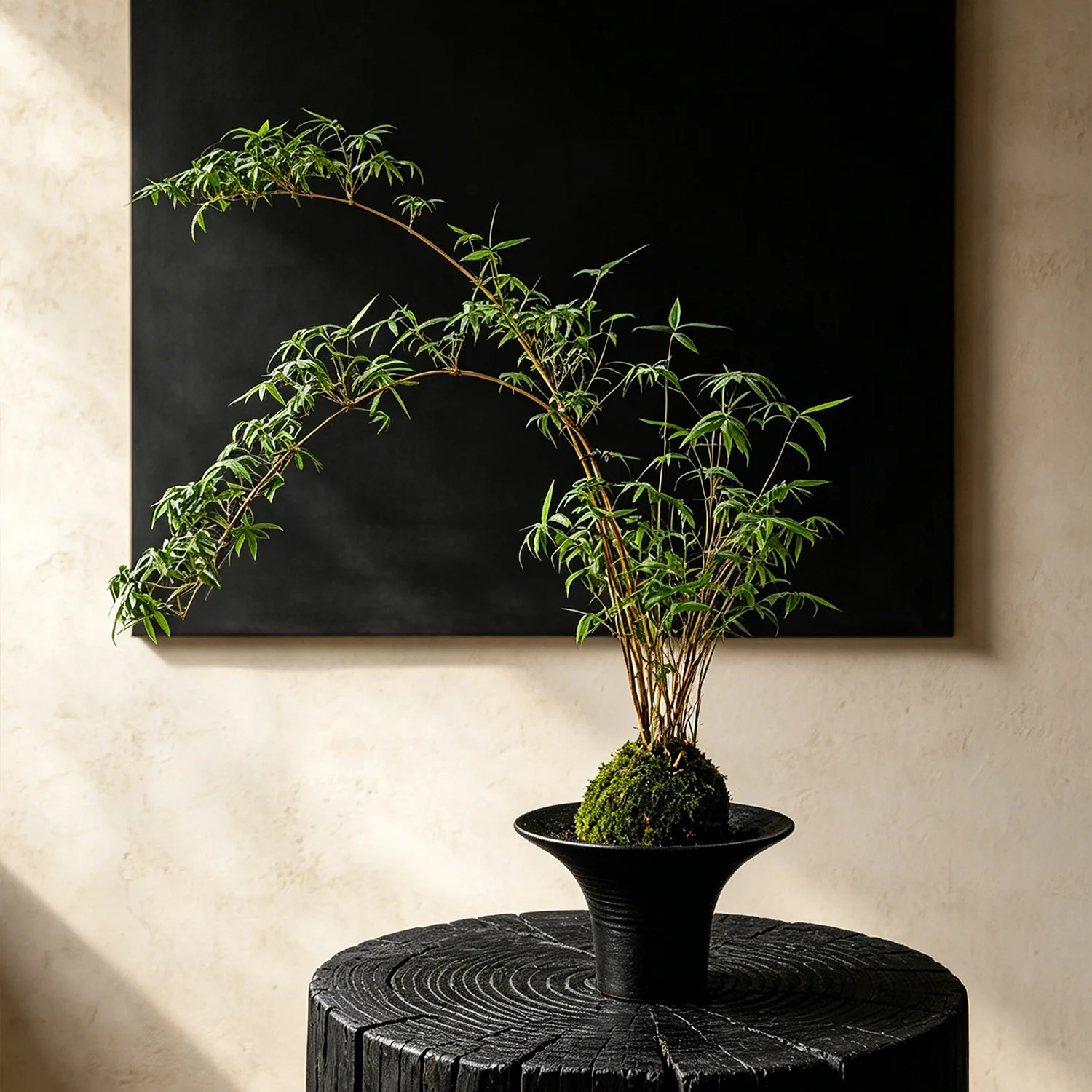 HYS New Chinese Aesthetic Flower Pot Ornament Living Room Decoration Flower Arrangement Simulation Flower Art Zen Ceramic