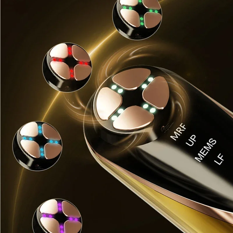 Gratis Verzending Beauty Lifting En Aanscherping Kleur Licht Rood Licht Huidverjonging Thuis Facial Micro Huidige Import