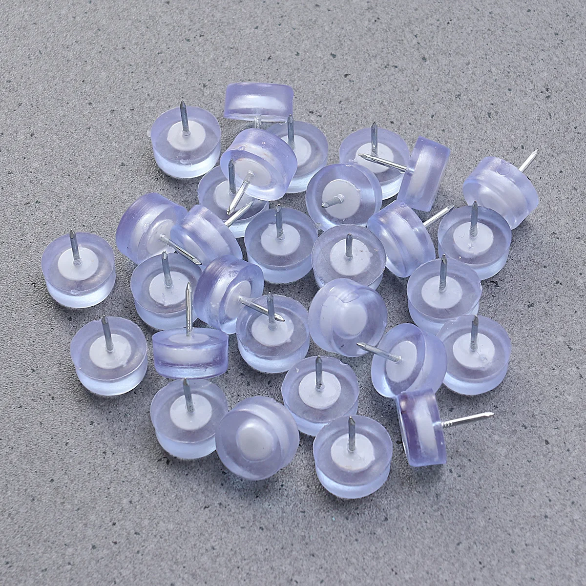 

30 pcs 6X22Mm niture Tacks Sofa Upholstery Nails Decorative Iron Plastic Sofa Tacks For Height Adjustment Durable niture