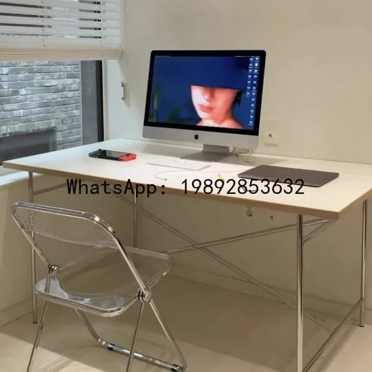 CZ Vintage Style Home Desk Internet Celebrity Ins Rectangular Studio Office Desk