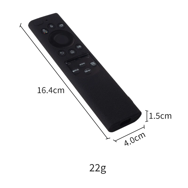 Silicone Protective Case For Samsung TV Q70B Q80B QN85B QN90B QN95B QN800B TM2280E RMCSPB1EP1 Litchi Texture