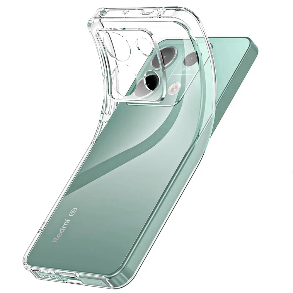 

Ultra Thin Silicone Soft Case For Xiaomi 14T 14 13 13T 12 12X 12T 12S Pro Lite Ultra Transparent Crystal Clear Shell Back Cover