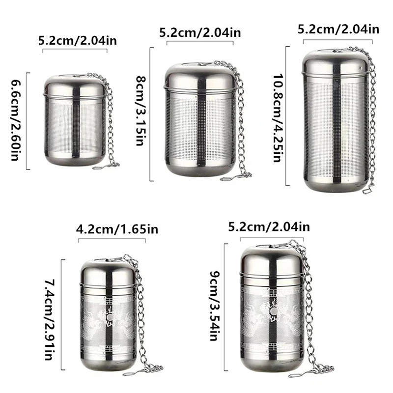 

Tea Strainer Stainless Steel Tea Infuser Tea Leaves Spice Seasoning Ball Strainer Teapot Fine Mesh Coffee Filter Teaware