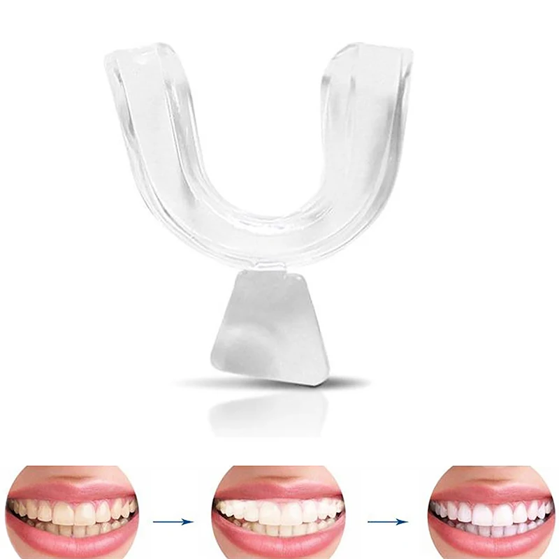 1/2PCS Silicone Night Mouth Guard For Teeth Clenching Grinding Dental Bite Sleep Aid Whitening Teeth Mouth Tray