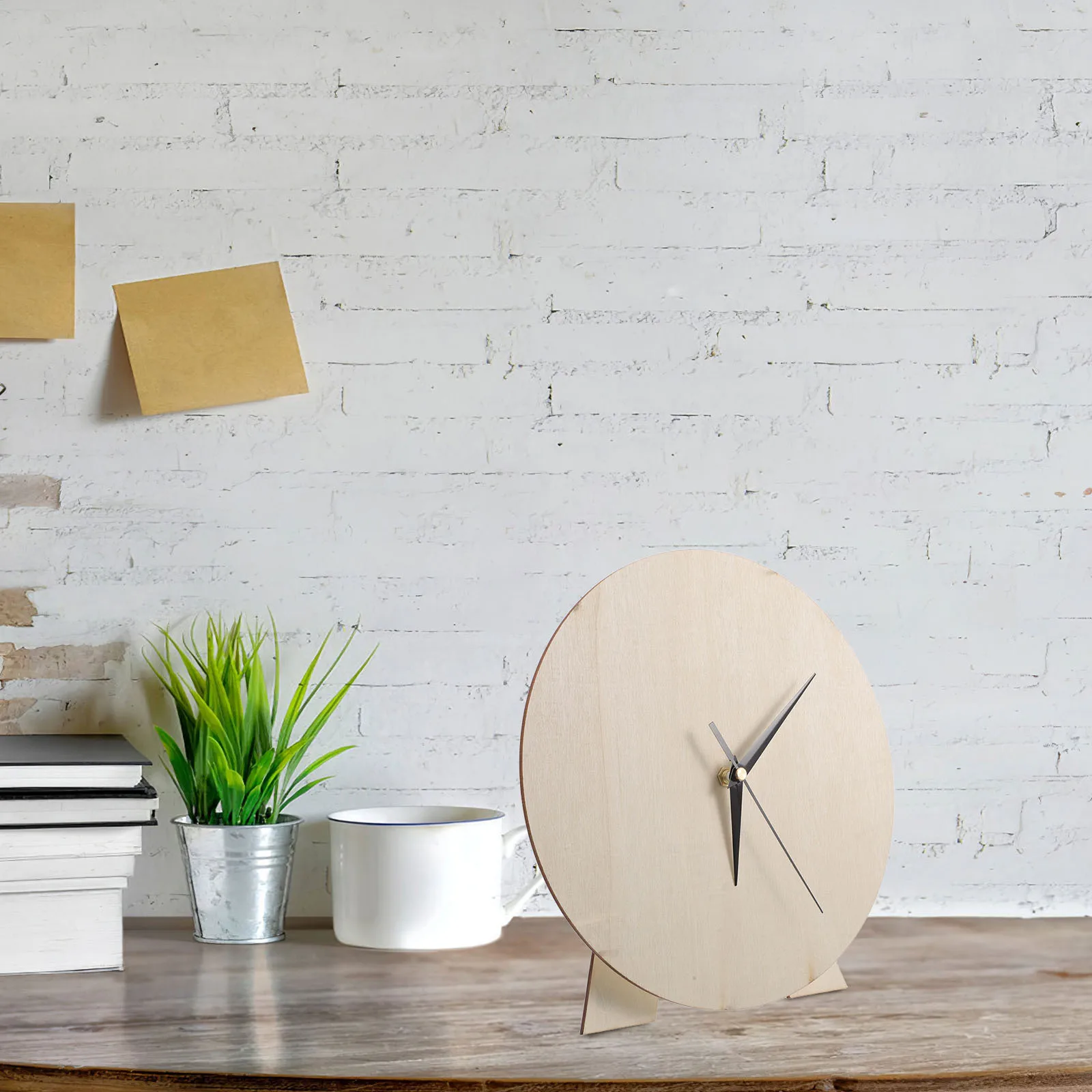 

Diy Blank Wooden Round Painting Dial Educational Craft Home Decor Nursery Classroom Wood Wall Clock Childrens Clocks For