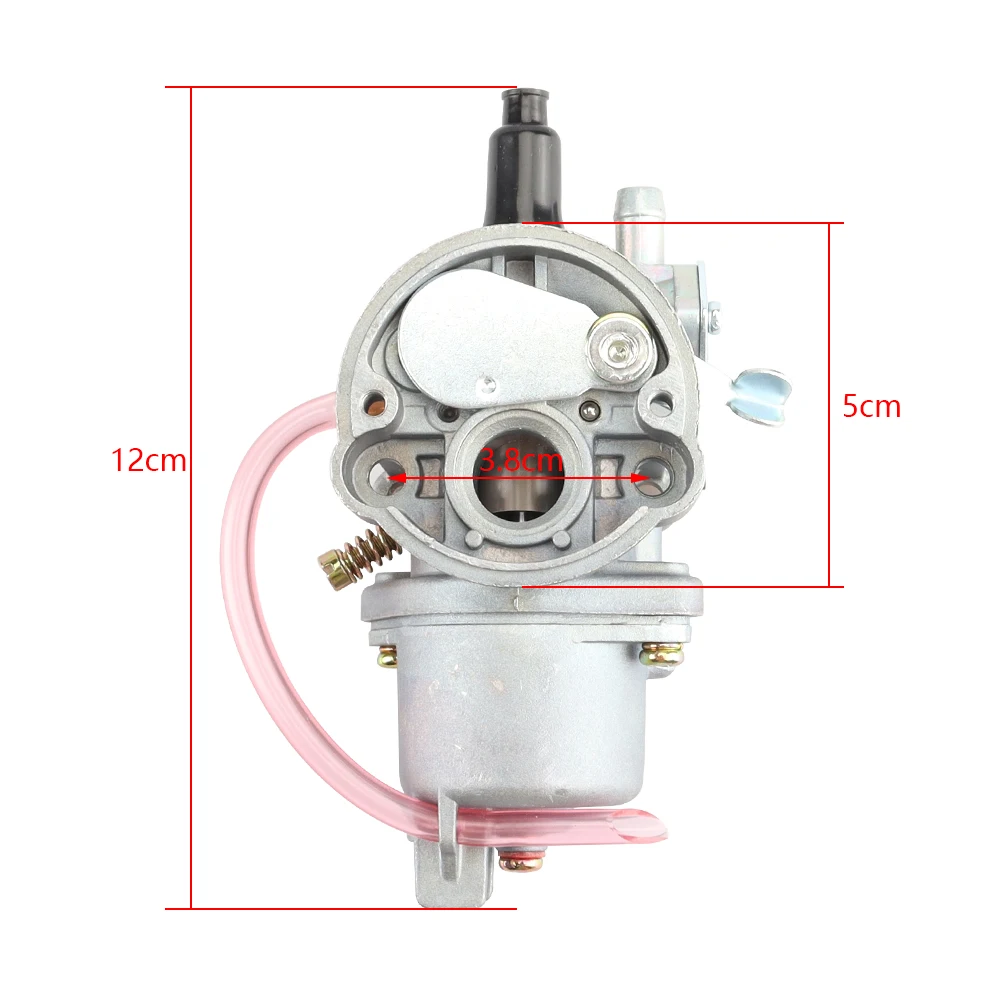 2 Stroke Pocket Bike 47cc 49cc Engine Carb Carburetor for Mini Moto Quad ATV Dirt Bike Go Kart Buggy