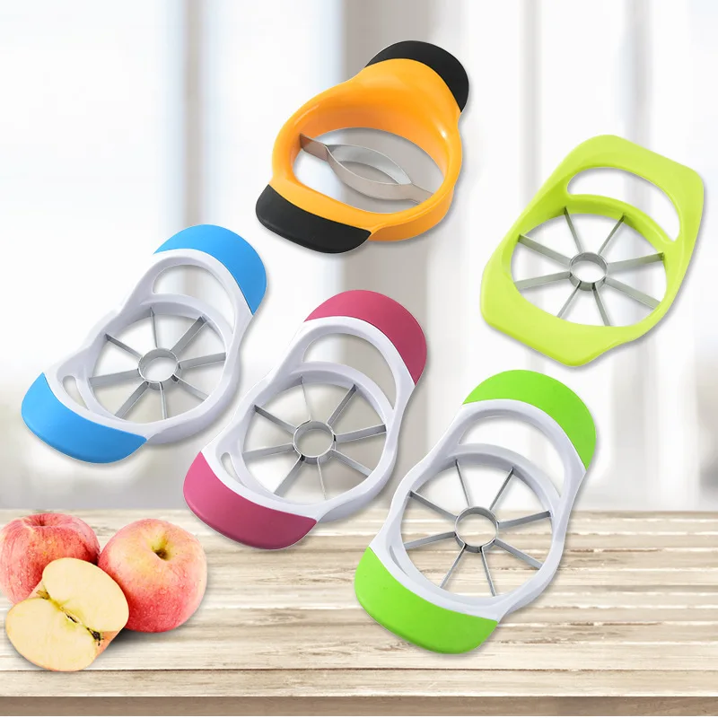 

Fruit Pear Divider Slicer Stainless Steel Apple Mango Cutter Cutting Corer Cooking Vegetable Tools Kitchen Chopper Gadgets