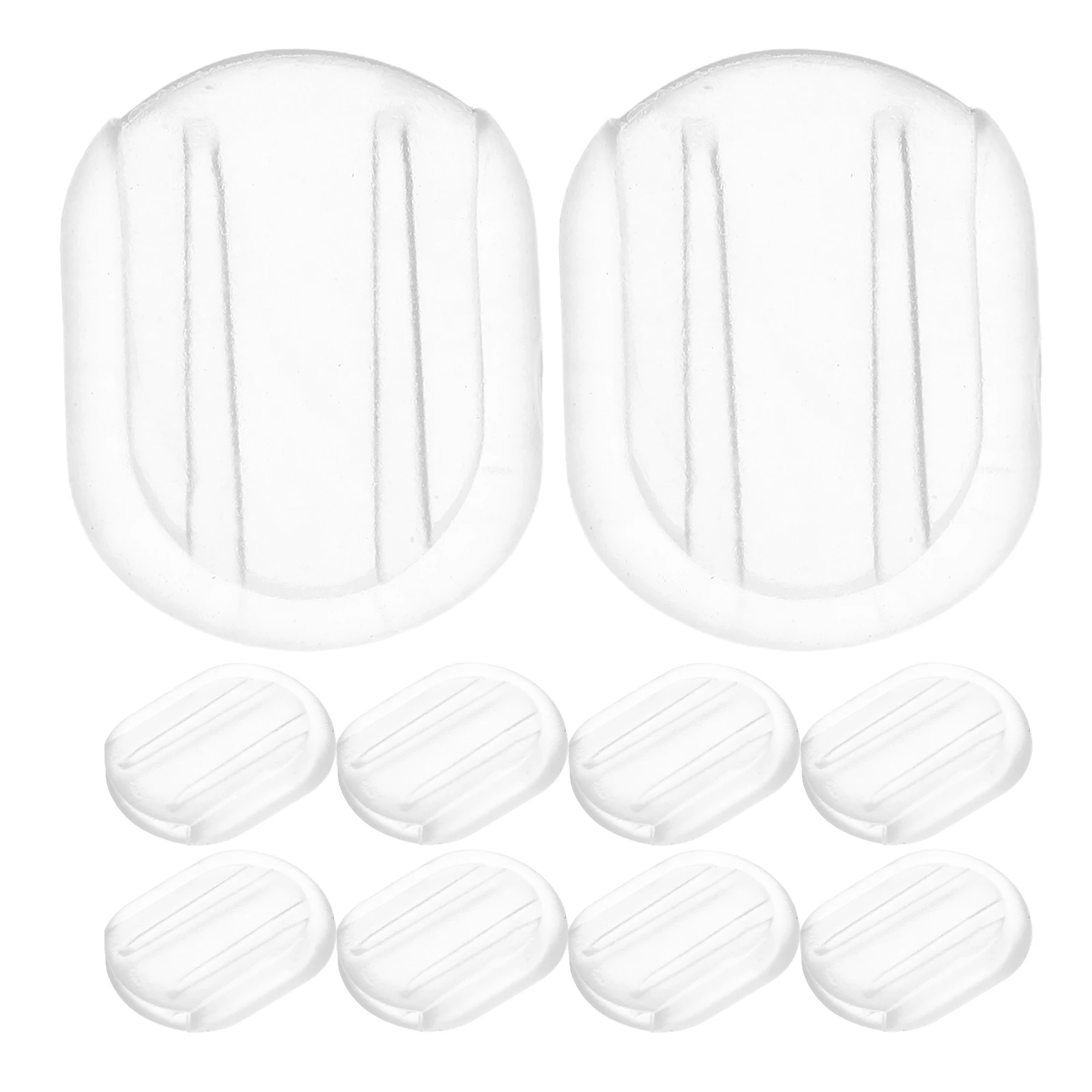 

40pcs Clip Cushions Soft Pads Mat Comfortable Antislip Earring Backs Ear Protection Durable Diy Replacement Parts For Kids Studs
