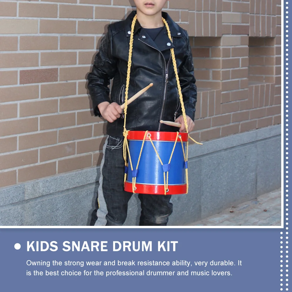 

Drum Stick Drum-beating Children's Instruments Baby Musical Sheepskin Snare for Kids