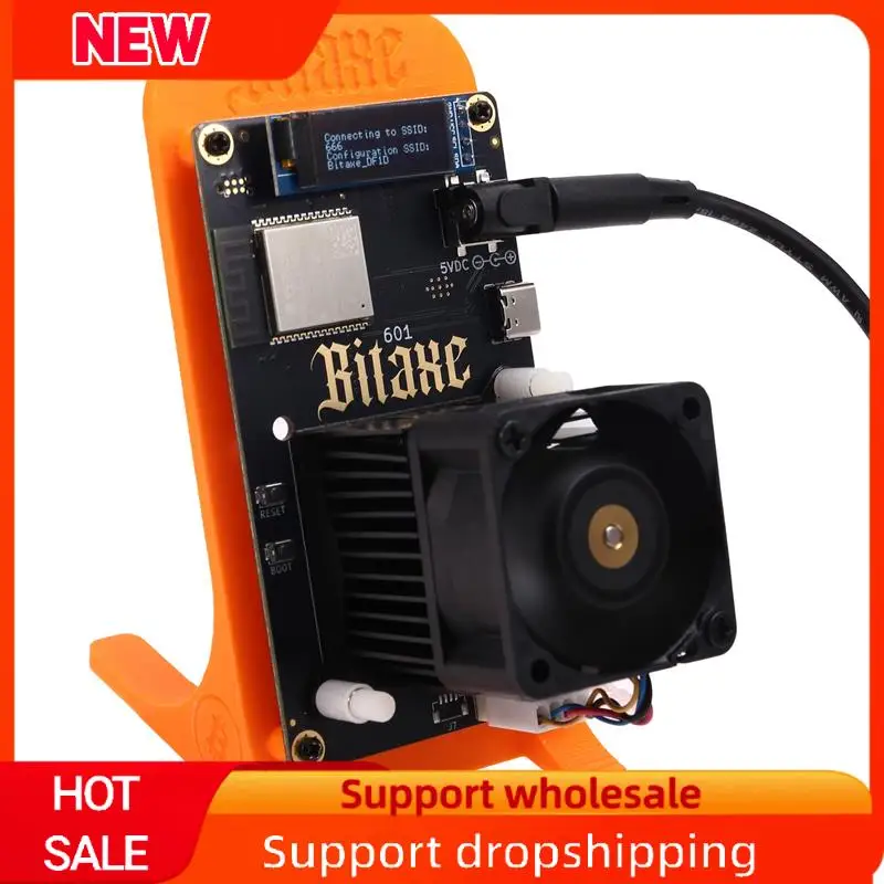 

Превосходный майнер Bitaxe Gamma 601 Solo Miner 1,2TH/S BM1370 Asic Chip 18 Вт от Antminer S21 Pro Bitcoin BTC Miner с кронштейном