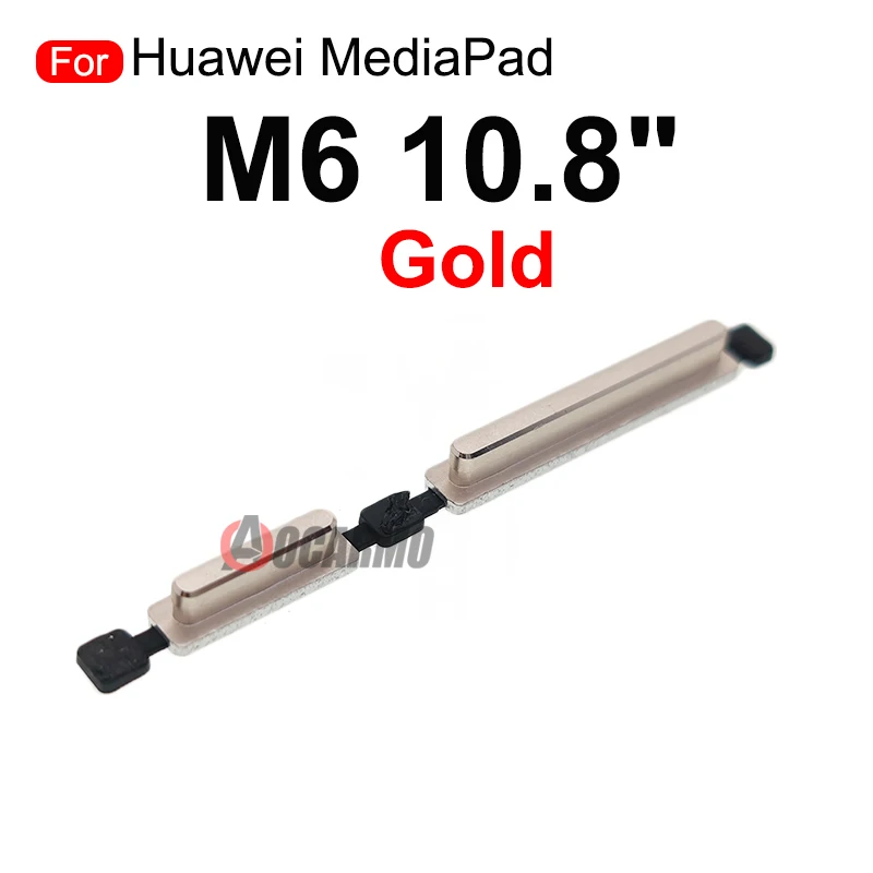 Side key Buttons + Sim Card SIM Tray Repair Parts For Huawei Mediapad M6 10.8