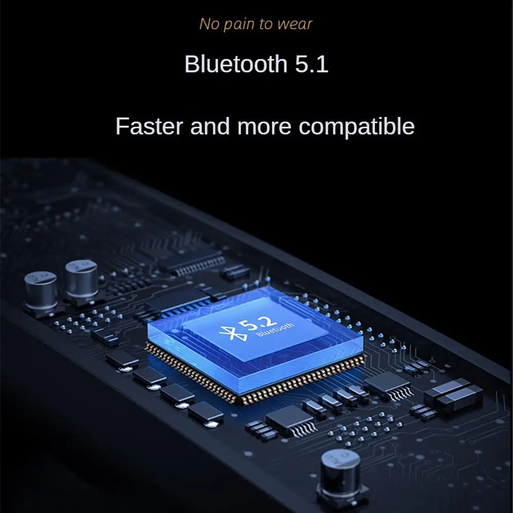 Sports Headphones Convenient To Use High Quality Clear Call Durable Battery Voice Control Electronic Products Headphones