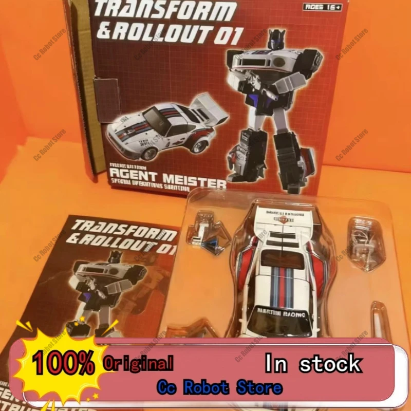 

[In Stock] Classic Toy Rollout TnR TR-01 TR01 G1 Agent Jazz Car 16CM Action Figure Toy Collection Gift