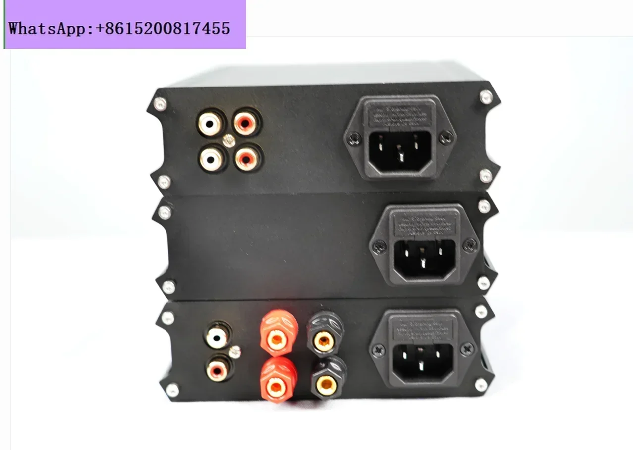 All-aluminum small bone power amplifier chassis, front chassis, earphones, aluminum shell