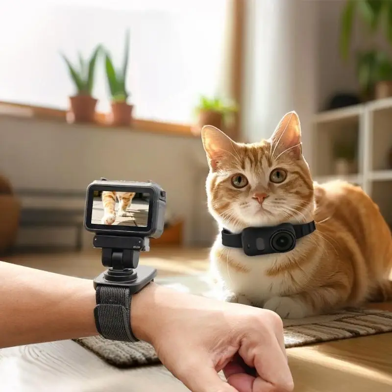 

Wrist Strap Mount for Camera Quick Release Adjustable Holder with 360Rotation for Vlog Sports Outdoor F19E