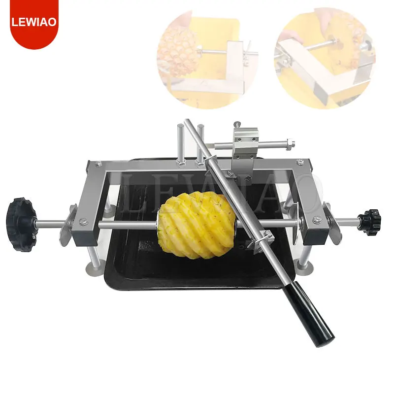 

Stainless Steel Pineapple Fruit Peeling Machine Manual Special Pineapple Ananas Peeler