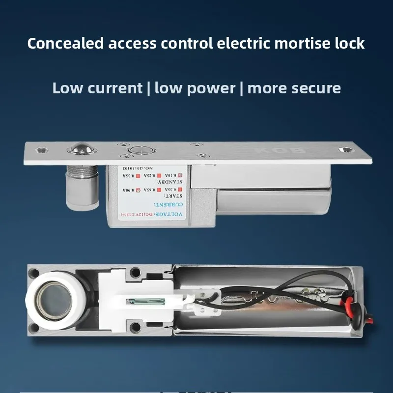 KOB Collision Bead Positioning Access Control Electric Plug Lock Delay Feedback Electric Control Lock 12V Embedded Pin Lock