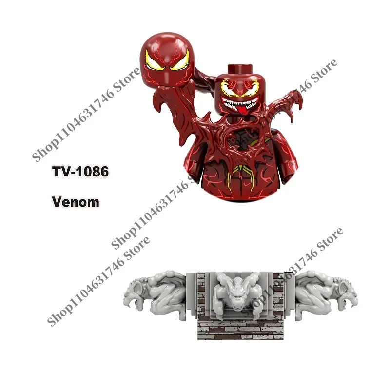 Marvel Mini-Bausteine Die Fantastischen Vier Superhelden-Bausteine Silver Surfer Galactus Puppen-Bausteine Partygeschenke