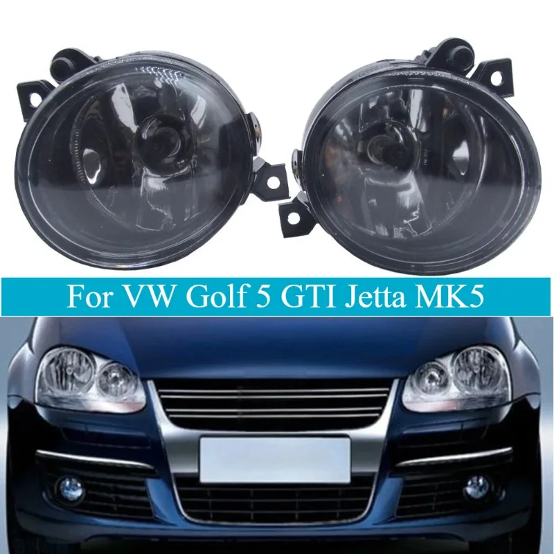 

For VW Golf 5 GTI Jetta MK5 Front Bumper Fog Light Driving Lamp Foglamp Assembly Replacement Auto Lighting Accessories 2006 2009