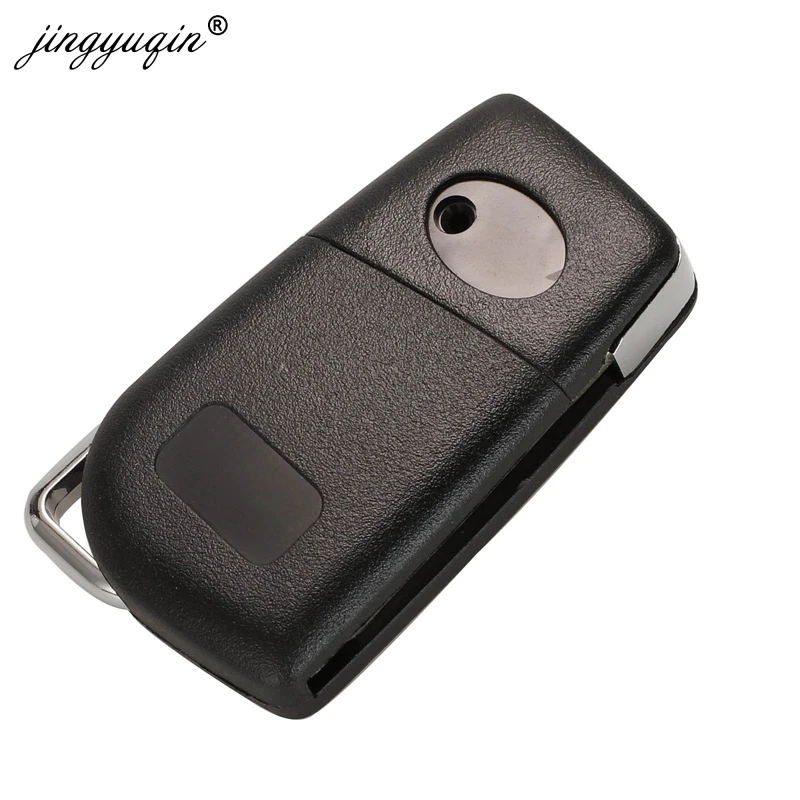 jingyuqin 2/3 Buttons Control Key 315Mhz with Chip For Toyota Corolla RAV4 Camry CROWN Reiz Toy43 TOY48 Modified Flip Remote Key