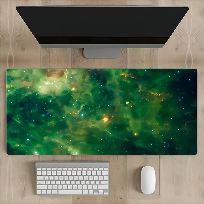Work Efficiency Desk Mat Mouse Pad Gaming Cloth Surface Anti Slip Rubber Base Large Pad for PC Laptop Keyboard