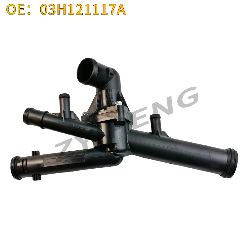 

Thermostat housing is suitable for Passat CC Phaiten Touareg Eos Q7 Superb Cayan 3.2/3.6, 03H121117A 03H121117B 95510606000