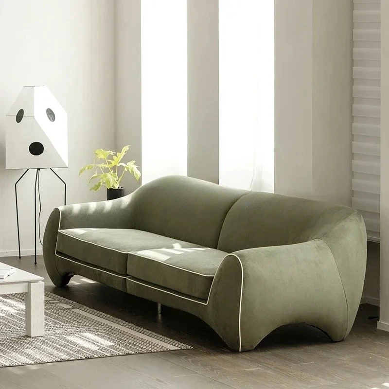 Technology cloth fabric sofa  modern simple light luxury pastoral style