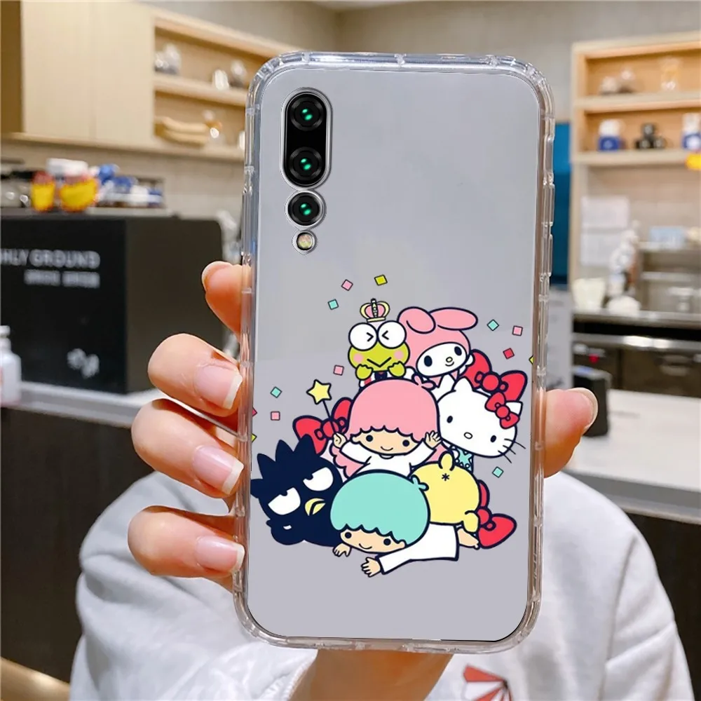 Cute S-Sanrio Phone Case For Xiaomi 11 Redmi Note 11 5G 8T 9A 9 10T Note8Pro Note9 12SUltra Transparent Case