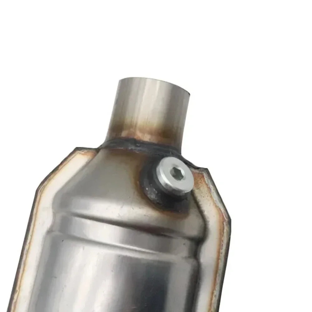 ATVOV 2 ''/2.25''/2.5''/3" محول حفاز السيارة العالمي الأكسجين 400 خلية محول محفز التدفق العالي الفولاذ المقاوم للصدأ Euro1 #4