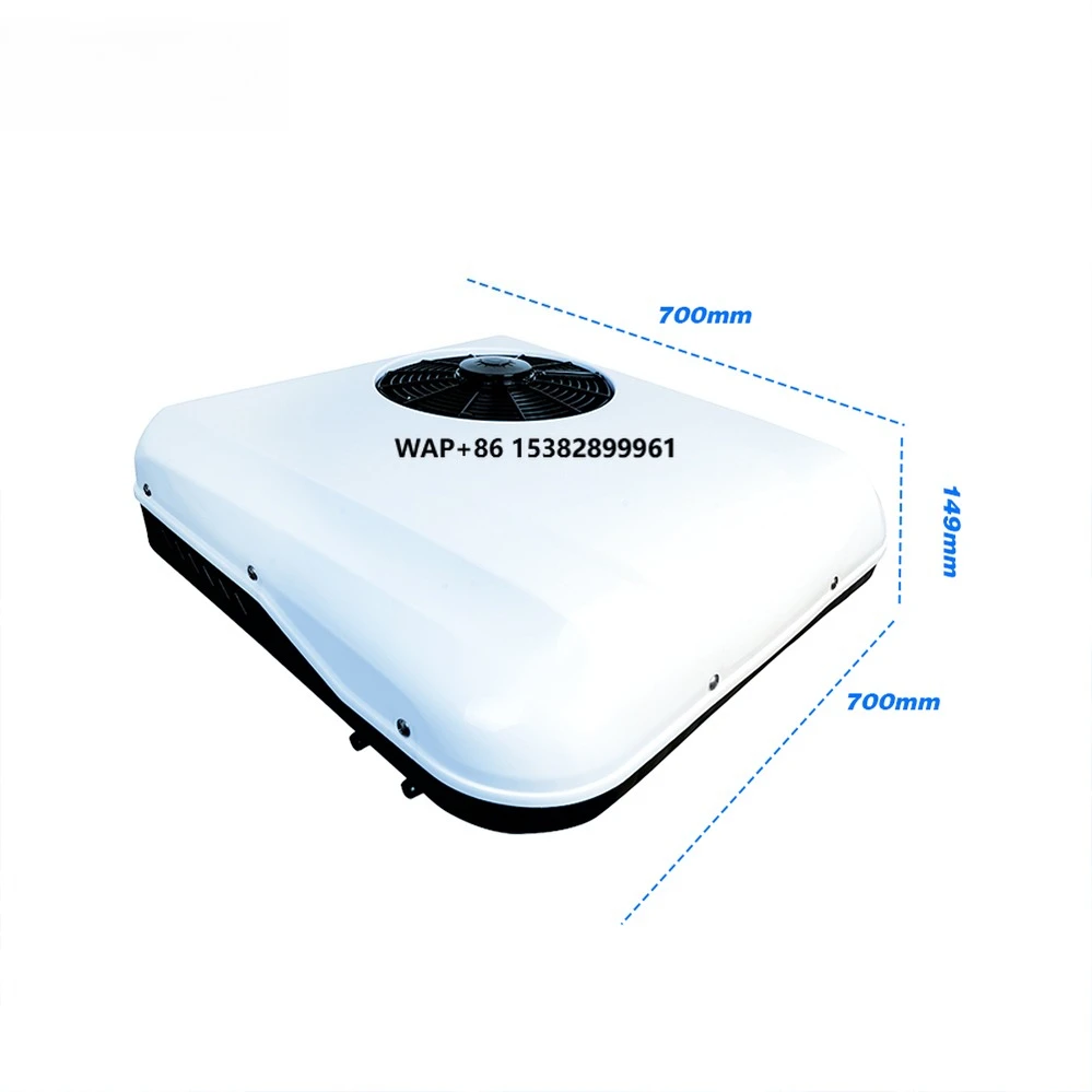 24V RV Cabin Electric Aerial Air Conditioner for Truck HEAT/COOLING Placed on Roof 1 Year Warranty