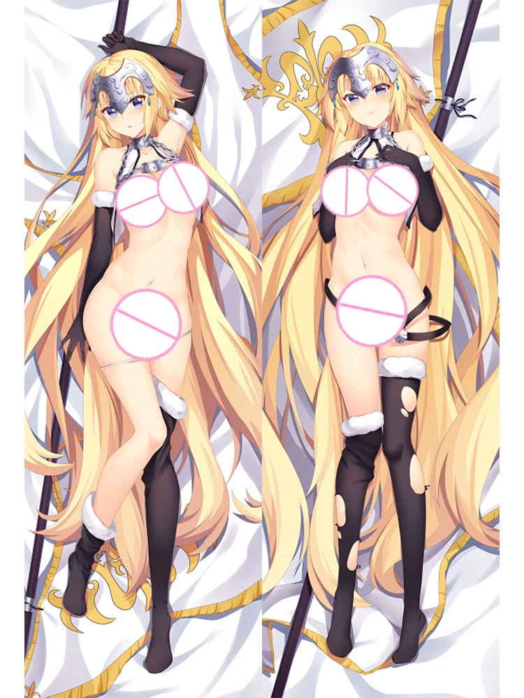 Dakimakura Anime Pillow Cover Jeanne Arc Double Sided Print 2Way Cushion Bedding Festival Gifts Gifts