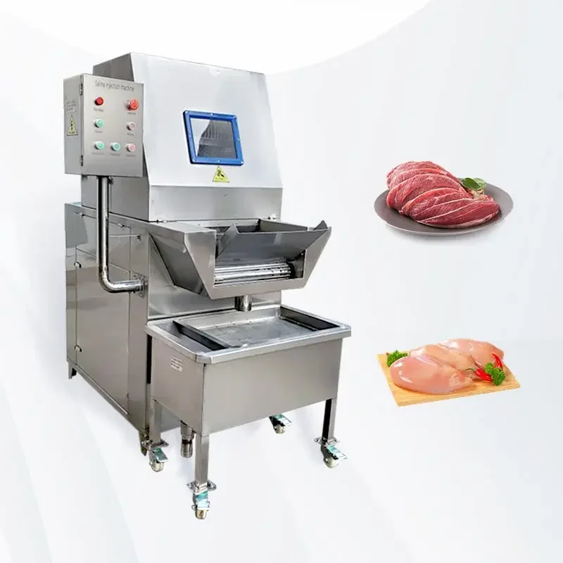 Curing Syringe Meat Automatic Machine Handheld Brine Liquid Injector Beef And Chicken Saline Breast Inject