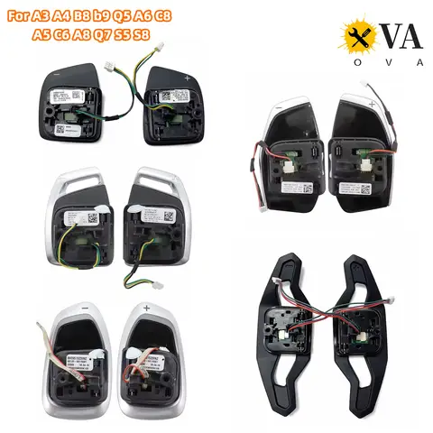 아우디 A3 A4 B8 b9 Q5 A6 C8 A5 C6 A8 Q7 S5 S8 용 다기능 스티어링 휠, 패들 교체 포함