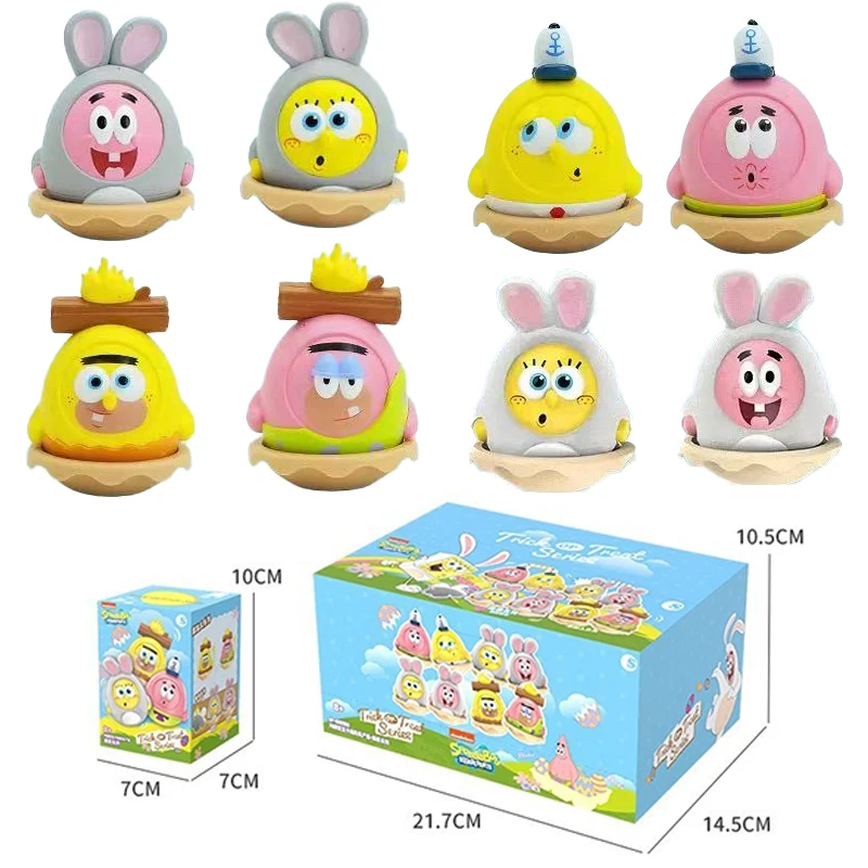 

SpongeBob SquarePants Mischievous Series Big Star Tumbler Handheld Doll Desktop Ornament Children's Gift Toy