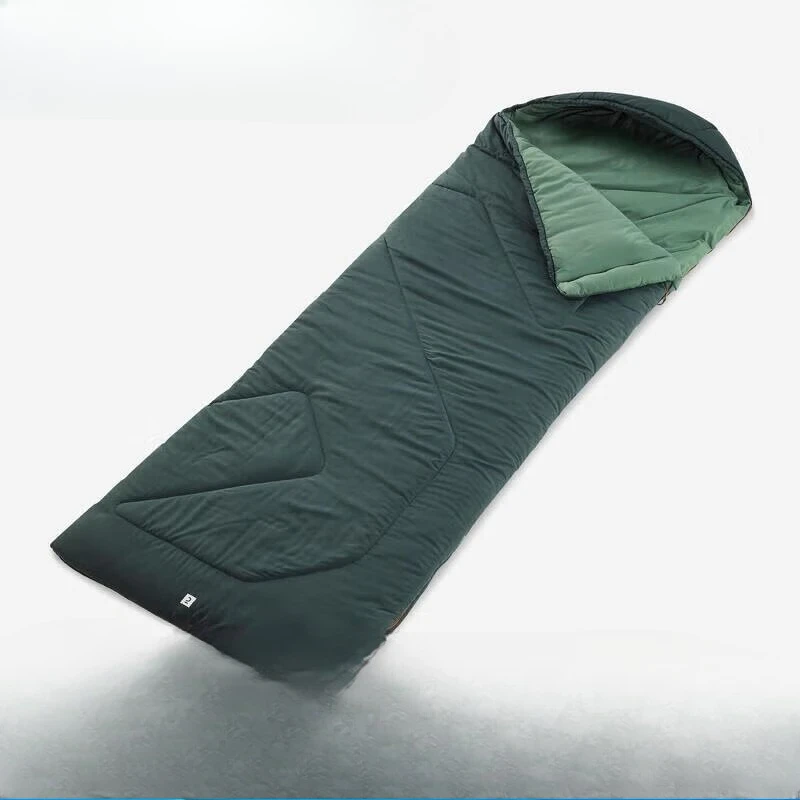 

Outdoor Camping Trip Student Adult Office Lunch Break Winter Warm Dirty Splice Envelope Hooded Sleeping Bag