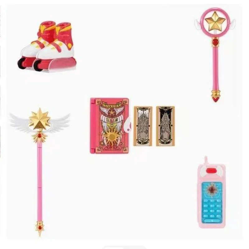 

Genuine BANDAI Magical Girl Sakura Cardcaptor Sakura Miniature Props Capsule Toys Magnetic Series Vol. 2