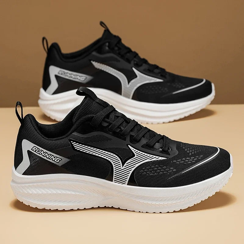

Men Women EVA Sole Mesh Upper Breathable Running Shoes Soft Shock Absorbing Sports Shoes Unisex Sneakers Light