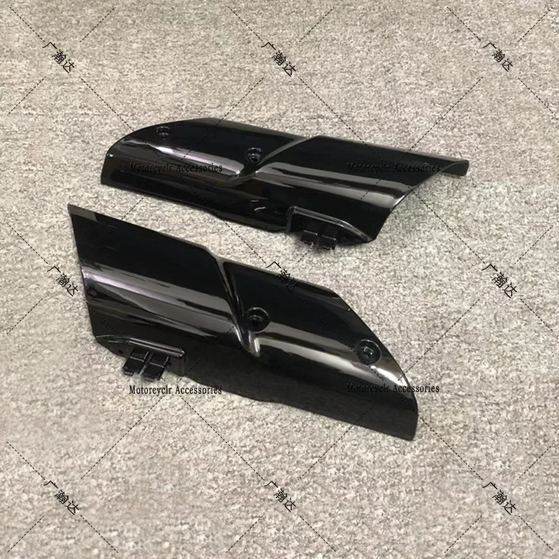 Bright Black Motorcycle Front Side Fender Fork Cover Fairing Fit For KAWASAKI Z1000 2010 2011 2012 2013