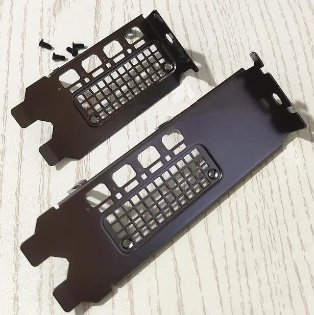 

Original New For Nvidia RTX A2000 A4000 Graphic Card I/O Shield Back Plate BackPlate Blende Bracket Mini DP to DP Cable Adapter