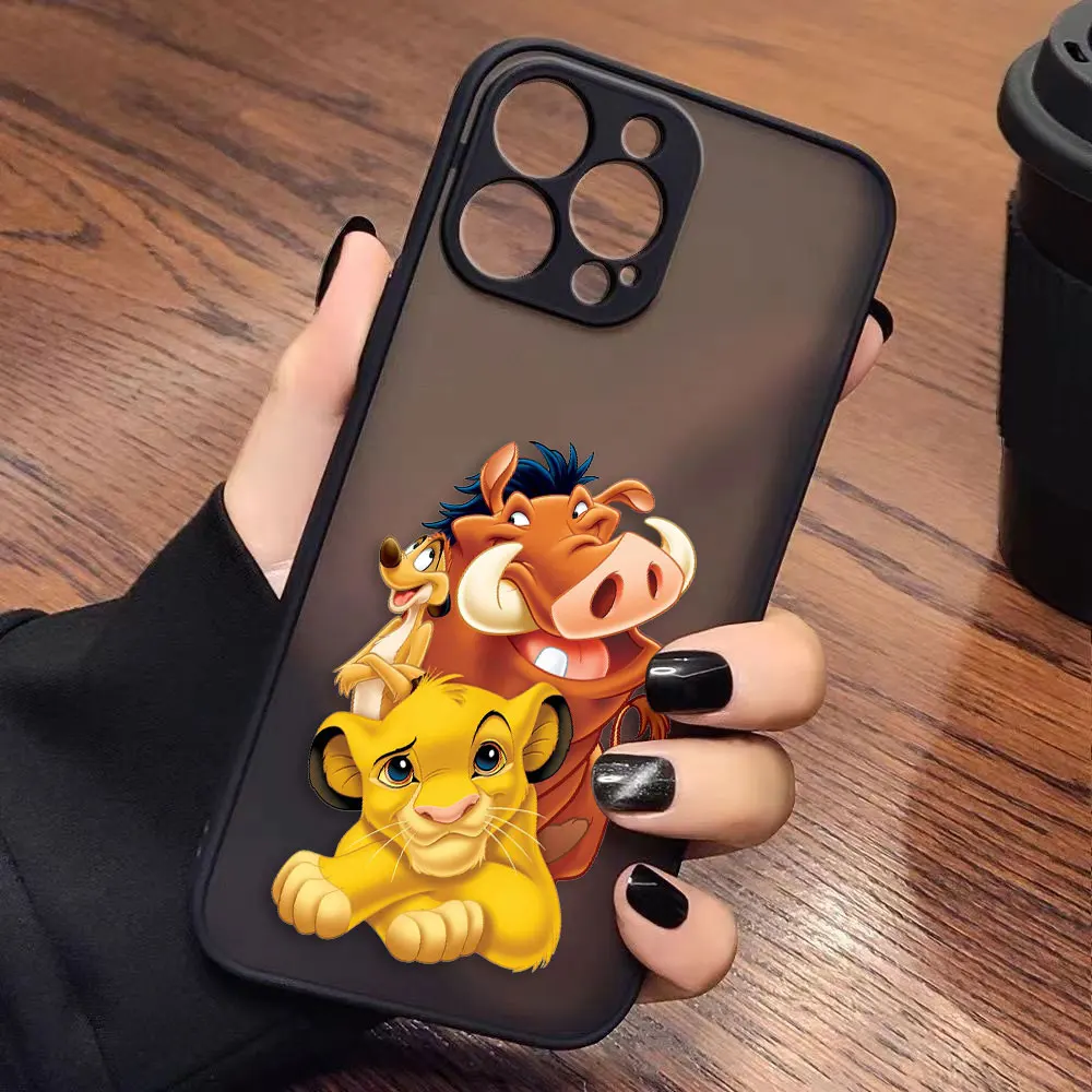 Disney The Lion K-King Comic Cover Matte Case For Samsung Galaxy NOTE 20 10 9 8 M53 M52 M51 M32 M30S M23 A05S A05 A04 A03S Case