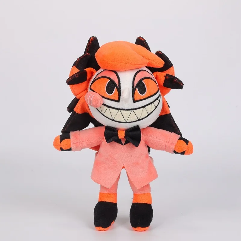 Alastor Plush Toy para Cosplay, Hotel Disfarce Props, Bonecas Recheadas, Bonecas Mascote, Aniversário e Presentes de Natal