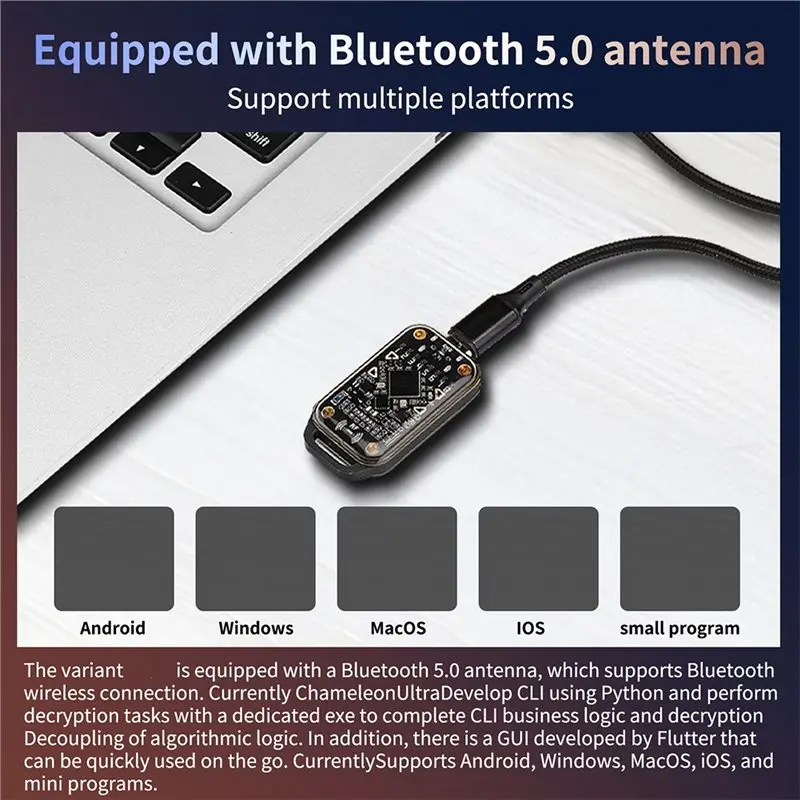[NEW A09R!】 Read Write RFID Smart Chip ID IC Reader Tag Copyer Copier With Chameleon 3.0 Smart Card Emulator Detector Card C