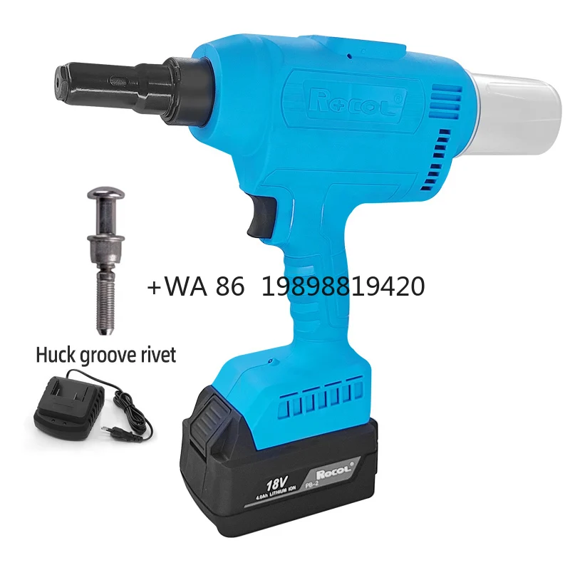 Electric Ring Groove Riveter for Groove Rivet Mounting Solar Bracket 8.0mm
