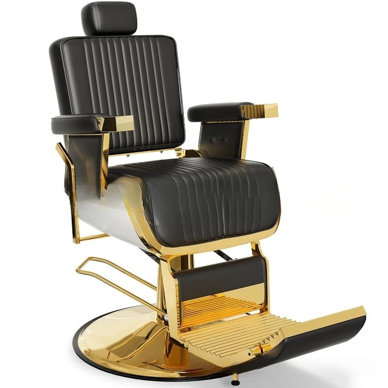 Barber chair reclining hair chair hydraulic multi-function hair salon chair