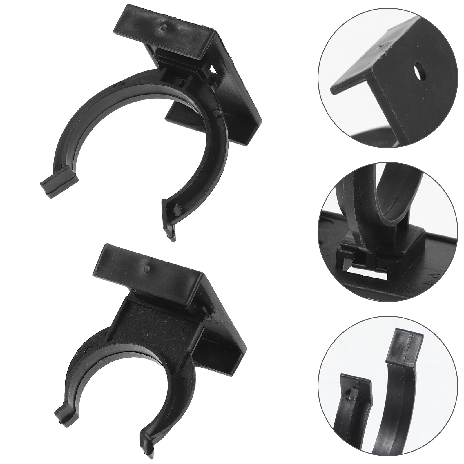 20 Pcs Cabinet Foot Buckle Furniture Accessory Cabinets Kick Board Clips Baseboard Leveling Feet Plastic Kitchen Plinth