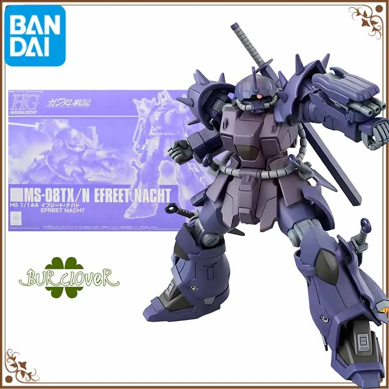 

Bandai Original GUNDAM HG Series 1/144 MS-08TX/NF EFREET NACHT Anime Action Figure Assembly Model Toys Collectible Model