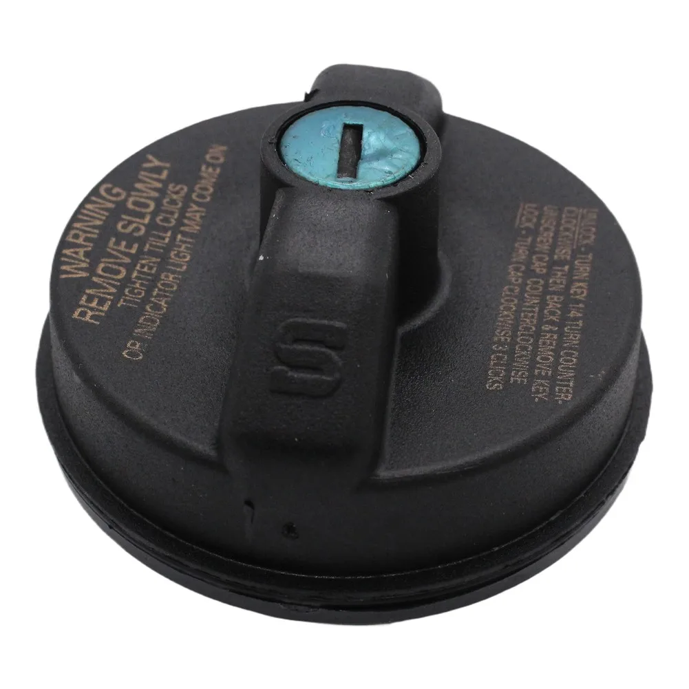 

Vehicle Maintenance Black Fuel Tank Cap Secure Locking Gas Cap Gas Cap With Keys ABS Material Secure Locking Mechanism