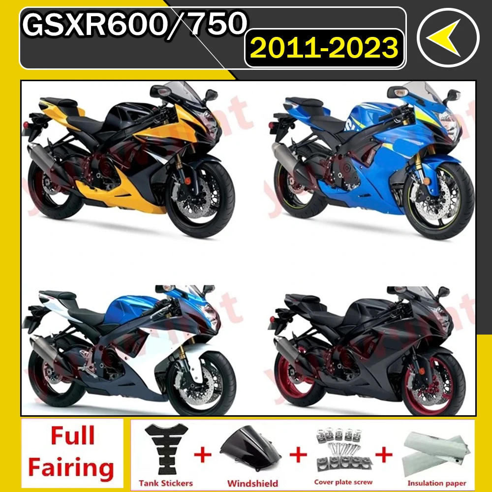 

fit for GSXR 600 750 2011 - 2023 K11 gsxr600 gsxr750 2012 2013 2014 2015 full Fairing Kit Motorcycle bodywork Fairings kits zxmt